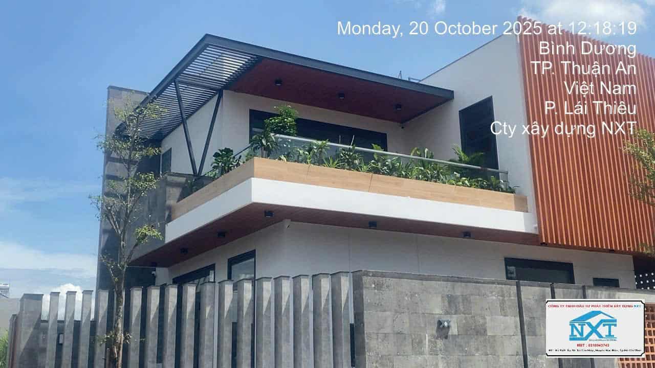 Biệt thự Lái Thiêu với thiết kế hiện đại, sang trọng - NXT