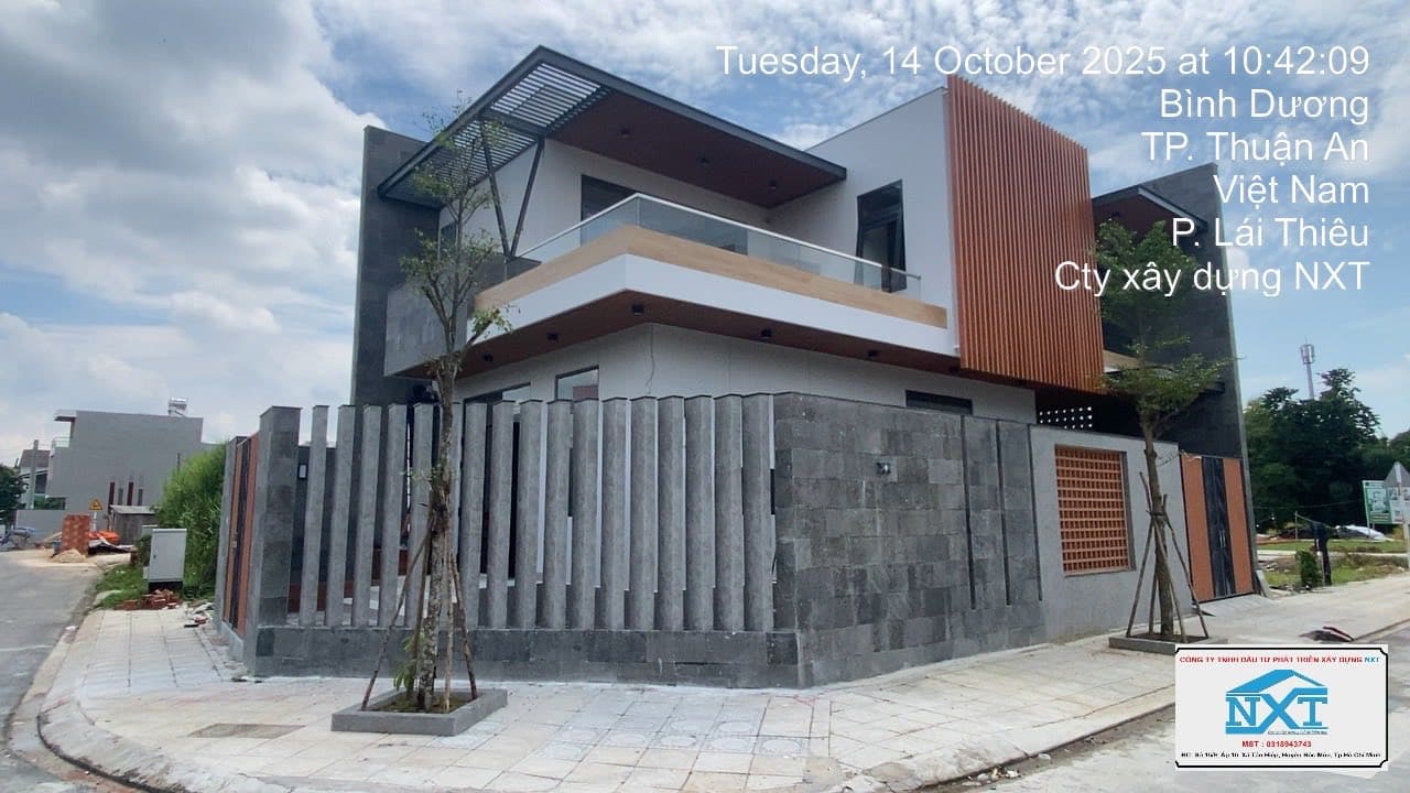 Biệt thự Lái Thiêu với thiết kế hiện đại, sang trọng - NXT