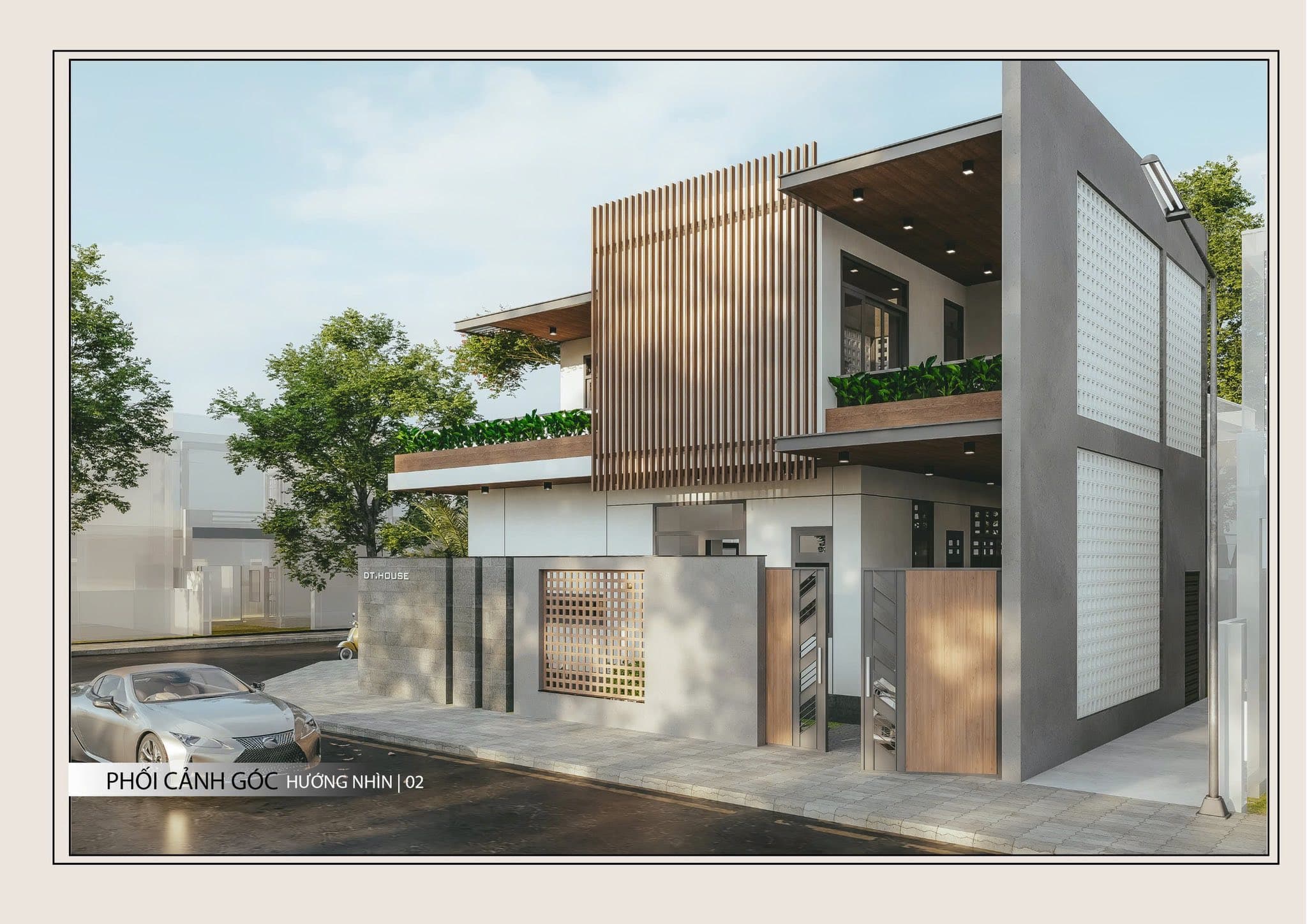 Biệt thự Lái Thiêu với thiết kế hiện đại, sang trọng - NXT