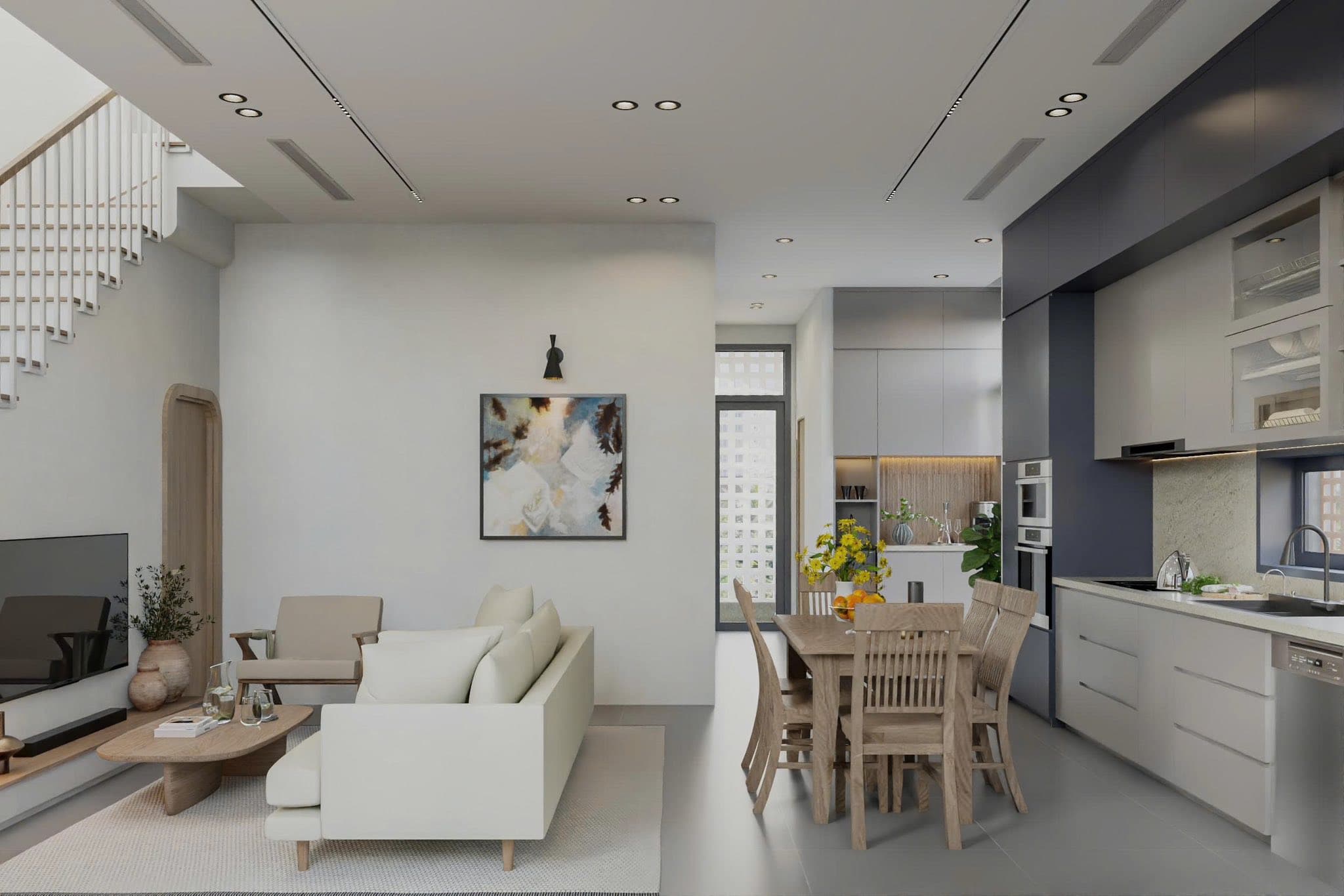 Căn hộ hiện đại - Xây Dựng NXT