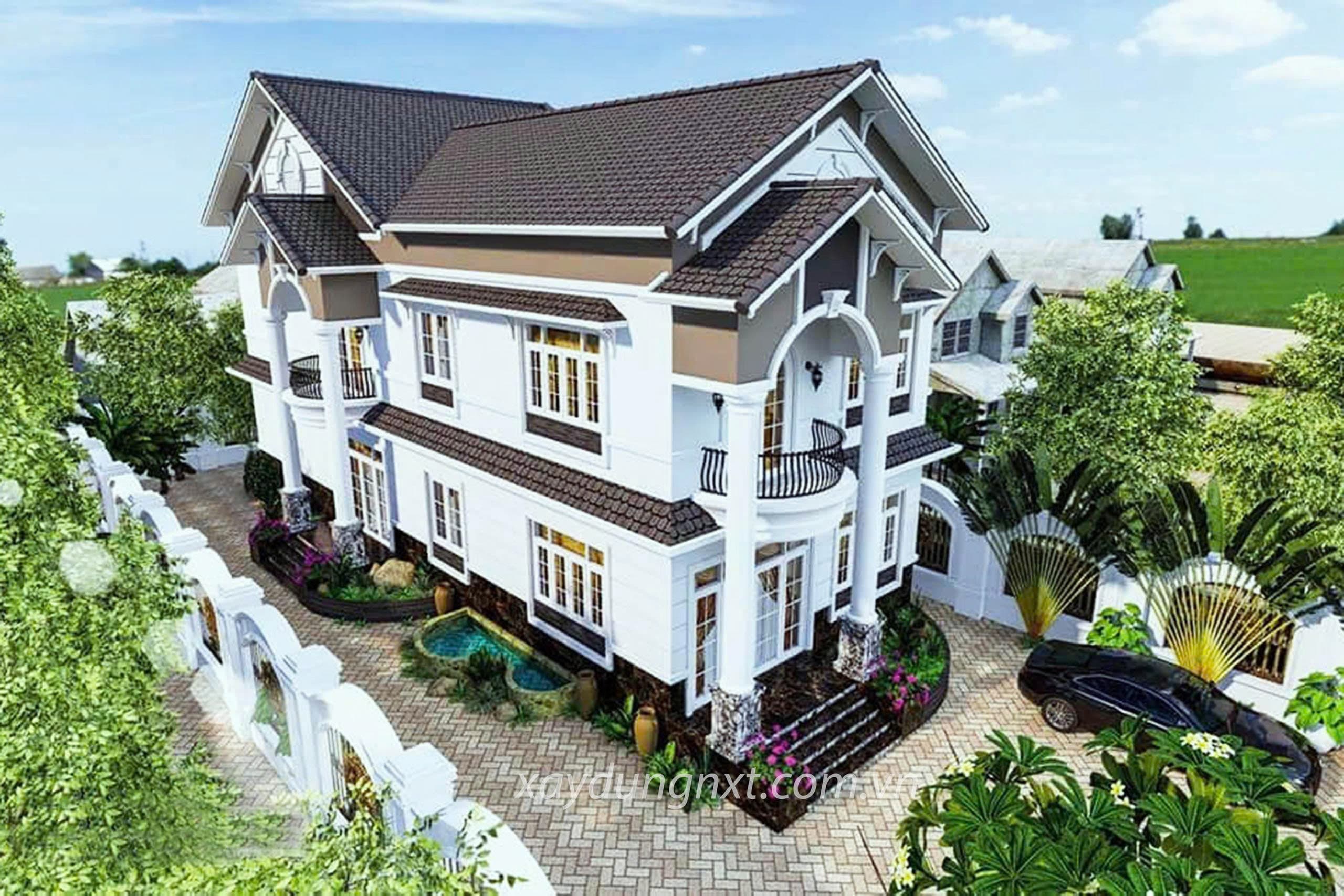Biệt thự quận 12 với thiết kế hiện đại, sang trọng