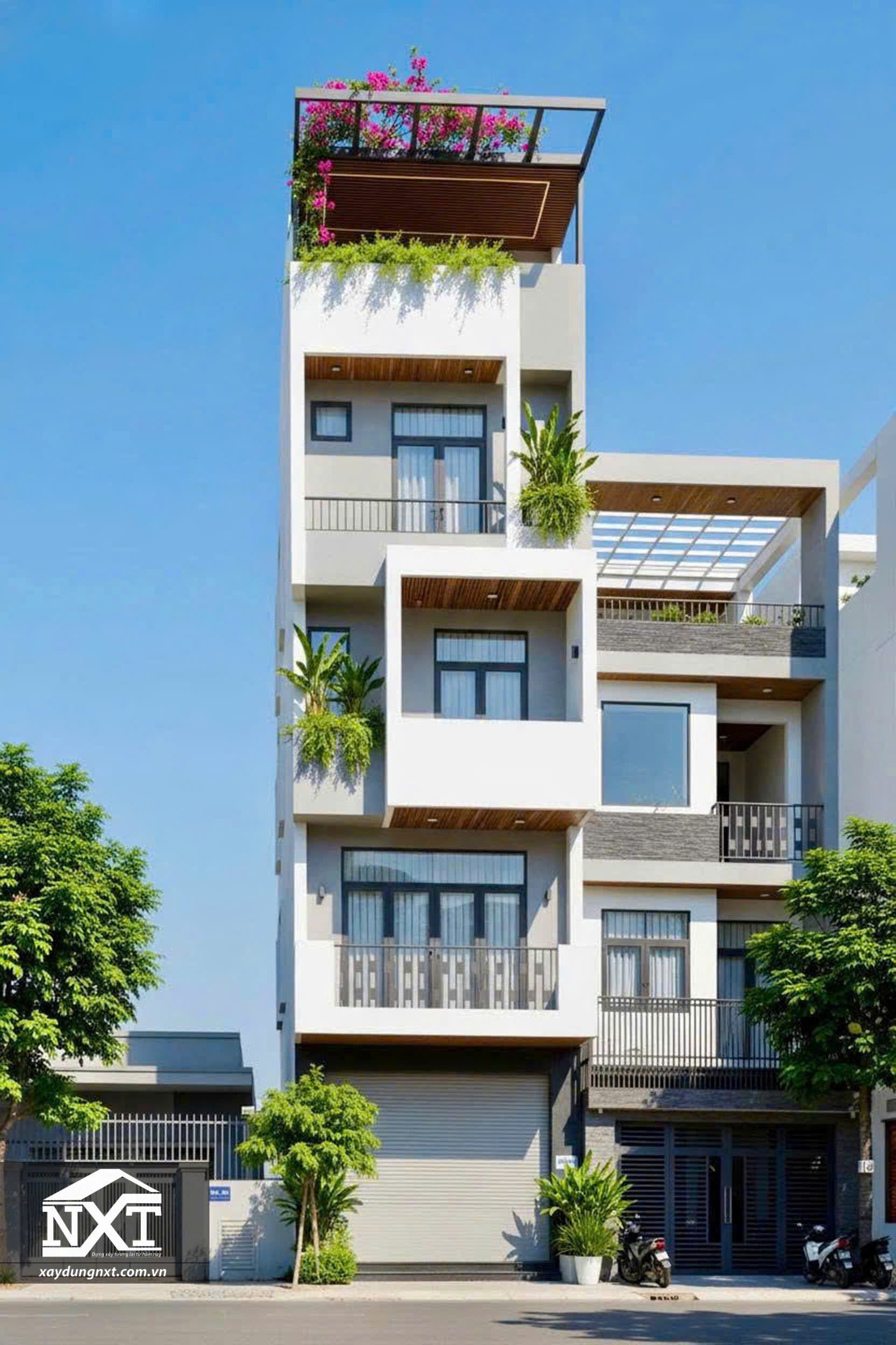 Giải Nhà Phố Với Không Gian Riêng Biệt