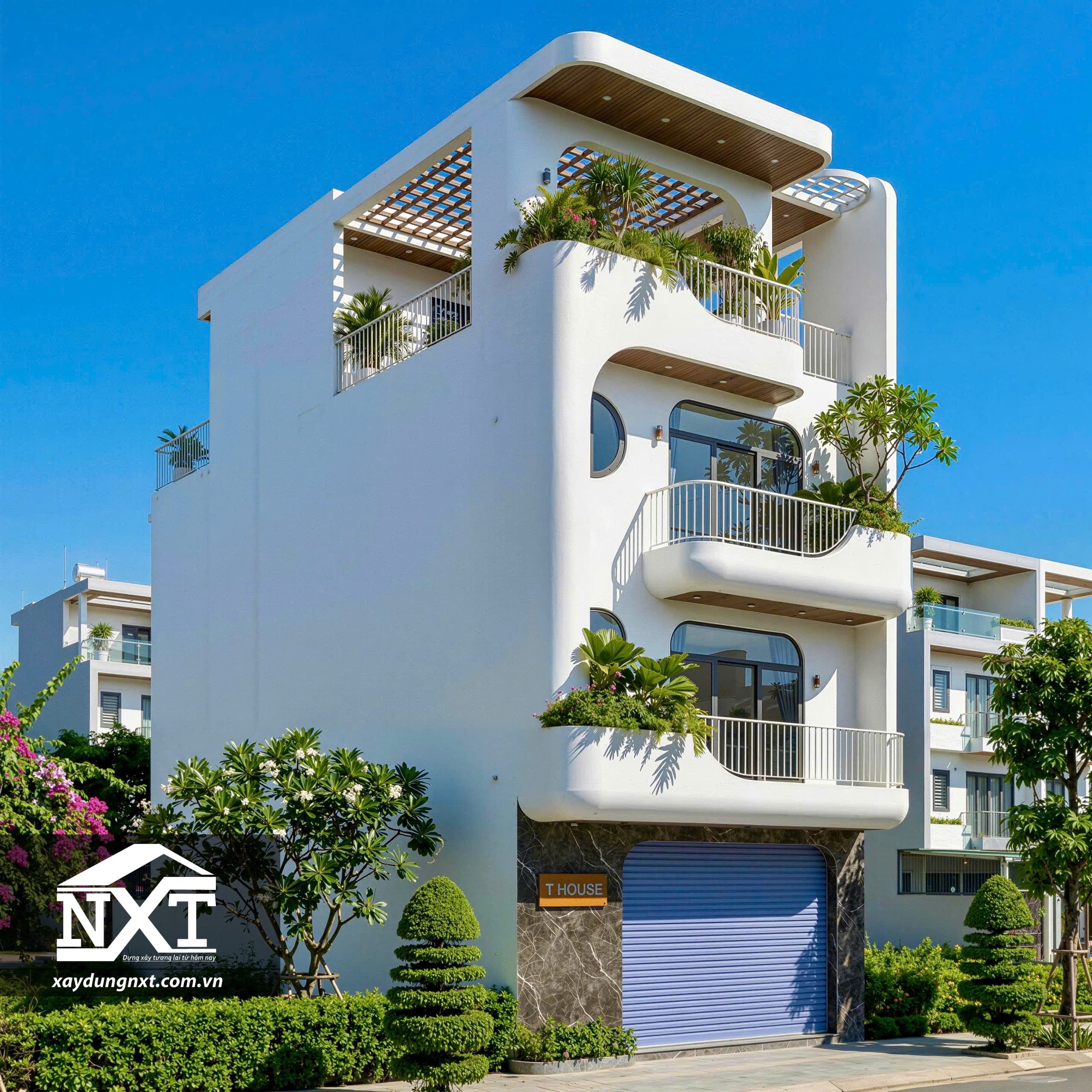 NHÀ PHỐ HIỆN ĐẠI – KHÔNG GIAN SỐNG XANH, TINH TẾ VÀ ĐẲNG CẤP